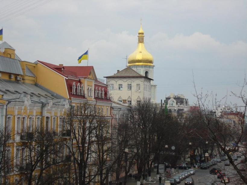 Квартира На Золотых Воротах, Центр Kyiv Exterior photo